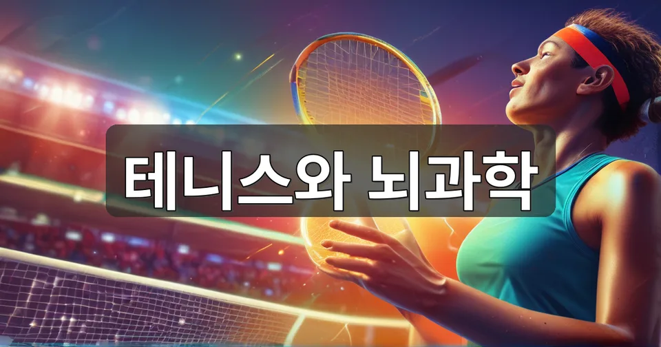 테니스 하체 고정과 스윙 템플렛 장착 - 뇌과학으로 보는 테니스