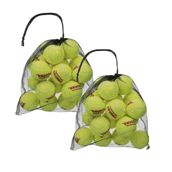 투나 테니스 공 매쉬 캐리백 노란색 18개x2팩 Tourna Mesh Carry Bag of 18 Tennis Balls